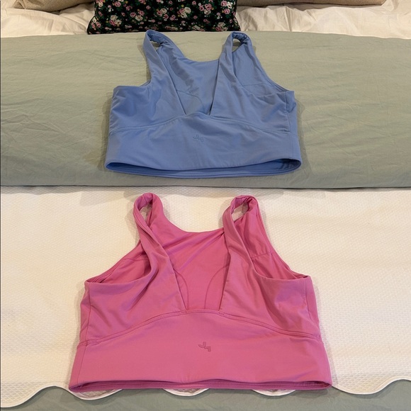 Set of 3 Joy Lab Crop Bra Tops Sz M - Picture 4 of 5